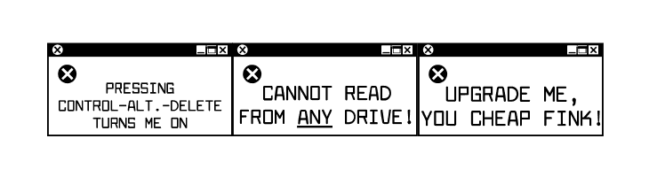 Error MessagesJL  Free Fonts Download