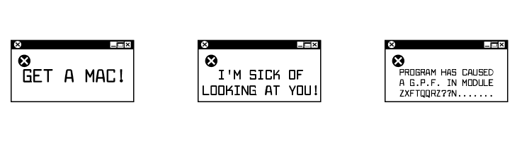 Error MessagesJL  Free Fonts Download