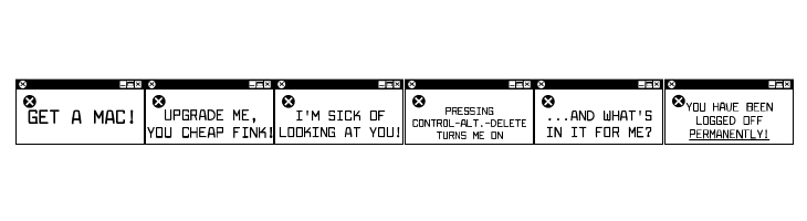 Error MessagesJL  Free Fonts Download