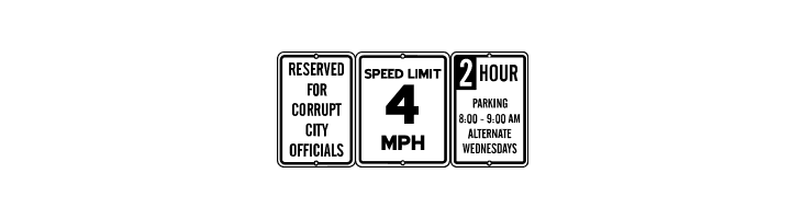 City Signs JL  Free Fonts Download