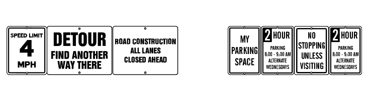 City Signs JL  Free Fonts Download