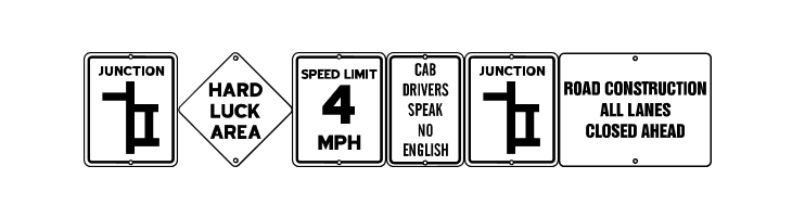 City Signs JL  Free Fonts Download