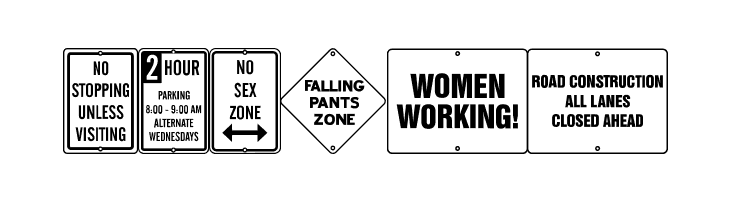 City Signs JL  Free Fonts Download