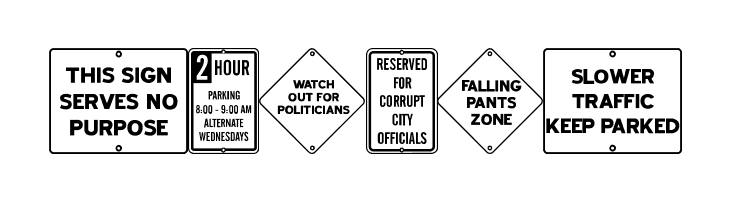 City Signs JL  Free Fonts Download