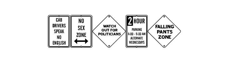 City Signs JL  Free Fonts Download