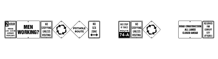 City Signs JL  Free Fonts Download