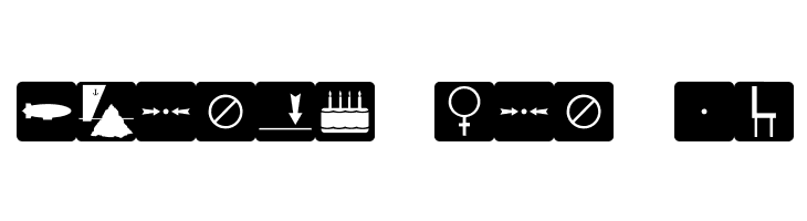 Silly Symbology JL  Free Fonts Download