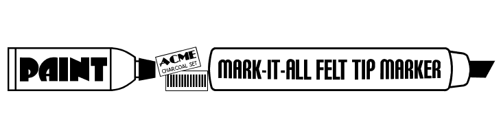 Art Supplies JL  Free Fonts Download