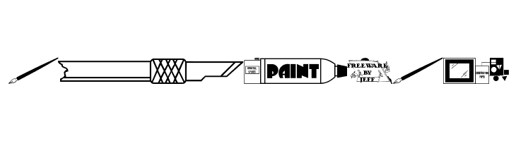 Art Supplies JL  Free Fonts Download
