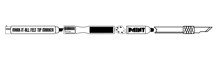 Art Supplies JL  Free Fonts Download