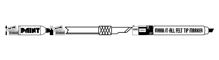 Art Supplies JL  Free Fonts Download