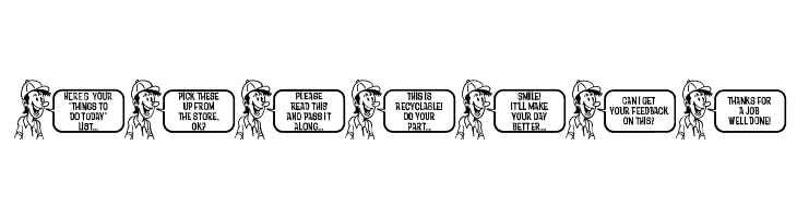 Small Talk JL  Free Fonts Download