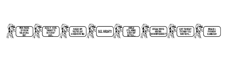 Small Talk JL  Free Fonts Download