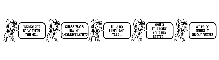 Small Talk JL  Free Fonts Download