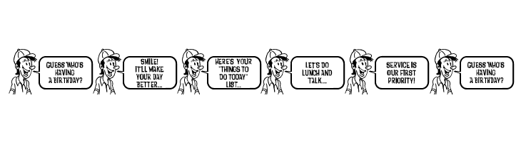 Small Talk JL  Free Fonts Download