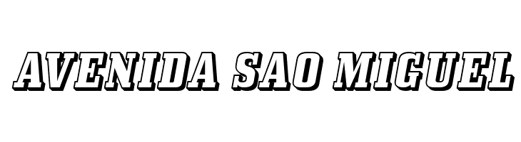 Bullpen 3D  Free Fonts Download