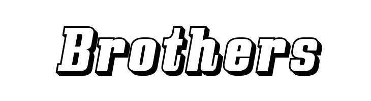 Bullpen 3D  Free Fonts Download