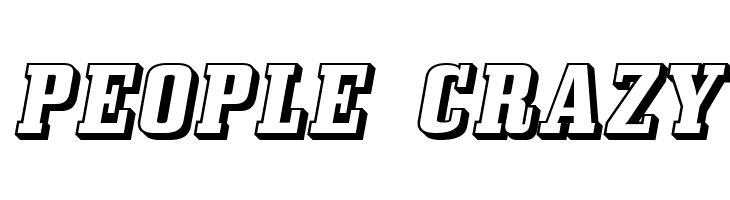 Bullpen 3D  Free Fonts Download