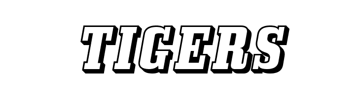 Bullpen 3D  Free Fonts Download