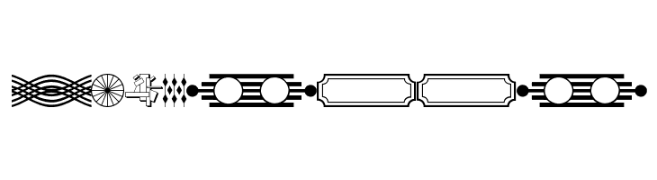 Decorative Elements JL  Free Fonts Download