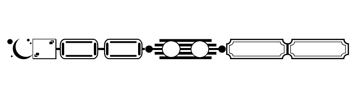 Decorative Elements JL  Free Fonts Download