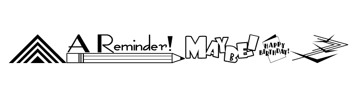 Decorative Elements JL  Free Fonts Download