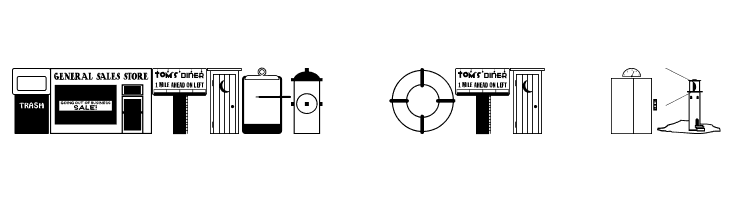 Collected Dings JL  Free Fonts Download