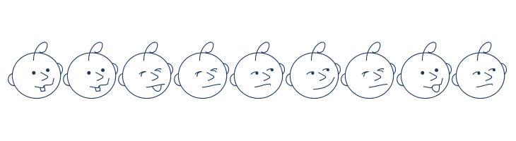 Junior Attitudes JL font — Lorem ipsum body text preview