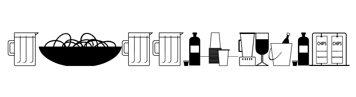Bottles & Bars JL  Free Fonts Download