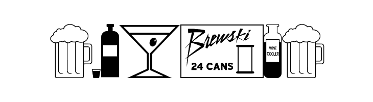 Bottles & Bars JL  Free Fonts Download