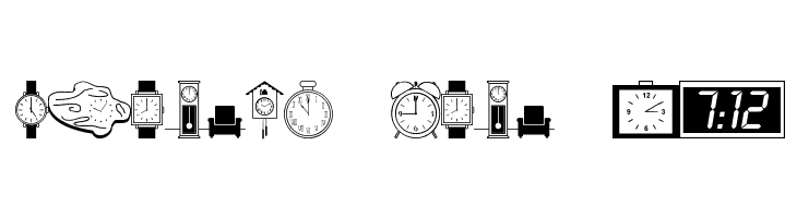 Time Pieces JL  Free Fonts Download
