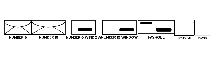 Envelopes JL  Free Fonts Download