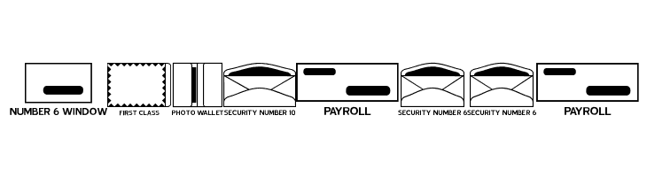 Envelopes JL  Free Fonts Download