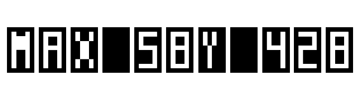 Anti-Digital Regular  Free Fonts Download