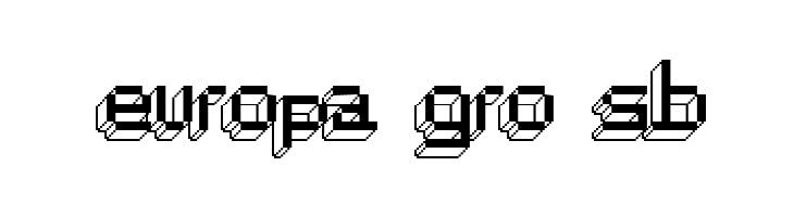 CHIP tunes 3D pixel  Free Fonts Download