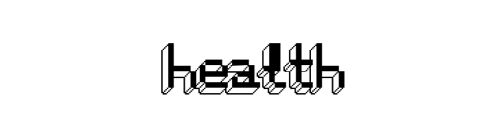 CHIP tunes 3D pixel  Free Fonts Download