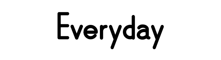 Everyday Skarpa Bold Font
