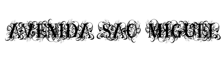 Ornamental Versals Black  Free Fonts Download