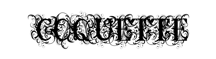 Ornamental Versals Black  Free Fonts Download