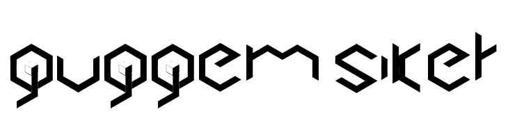 Cubics  Free Fonts Download