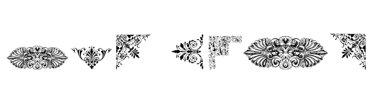 Victorian Free Ornaments  Free Fonts Download