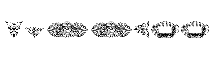 Victorian Free Ornaments  Free Fonts Download