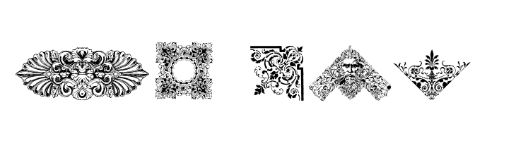 Victorian Free Ornaments  Free Fonts Download