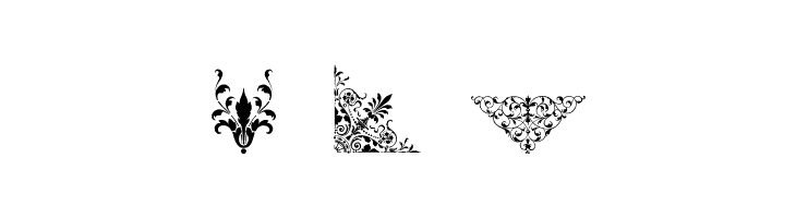 Victorian Free Ornaments  Free Fonts Download