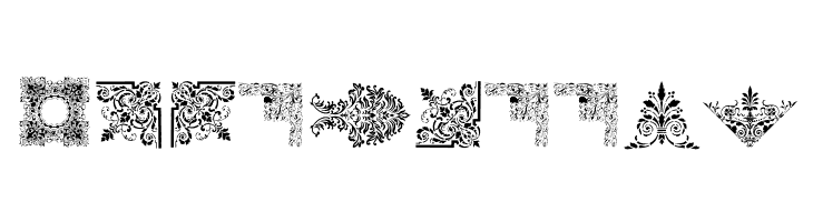 Victorian Free Ornaments  Free Fonts Download