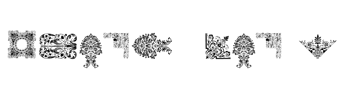 Victorian Free Ornaments  Free Fonts Download
