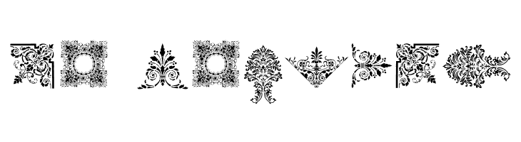 Victorian Free Ornaments  Free Fonts Download