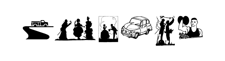 Random Dingbats  Free Fonts Download