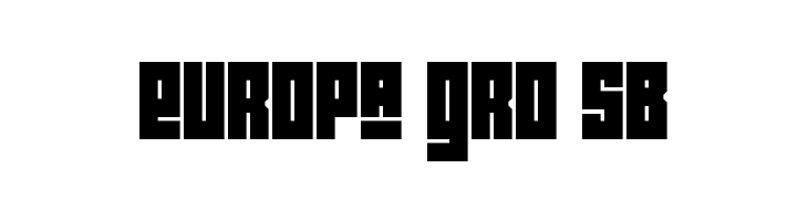 Block Out Regular  Free Fonts Download