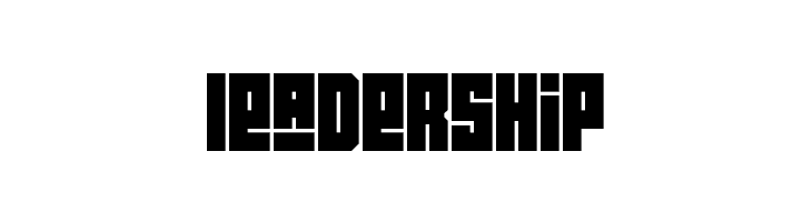 Block Out Regular  Free Fonts Download